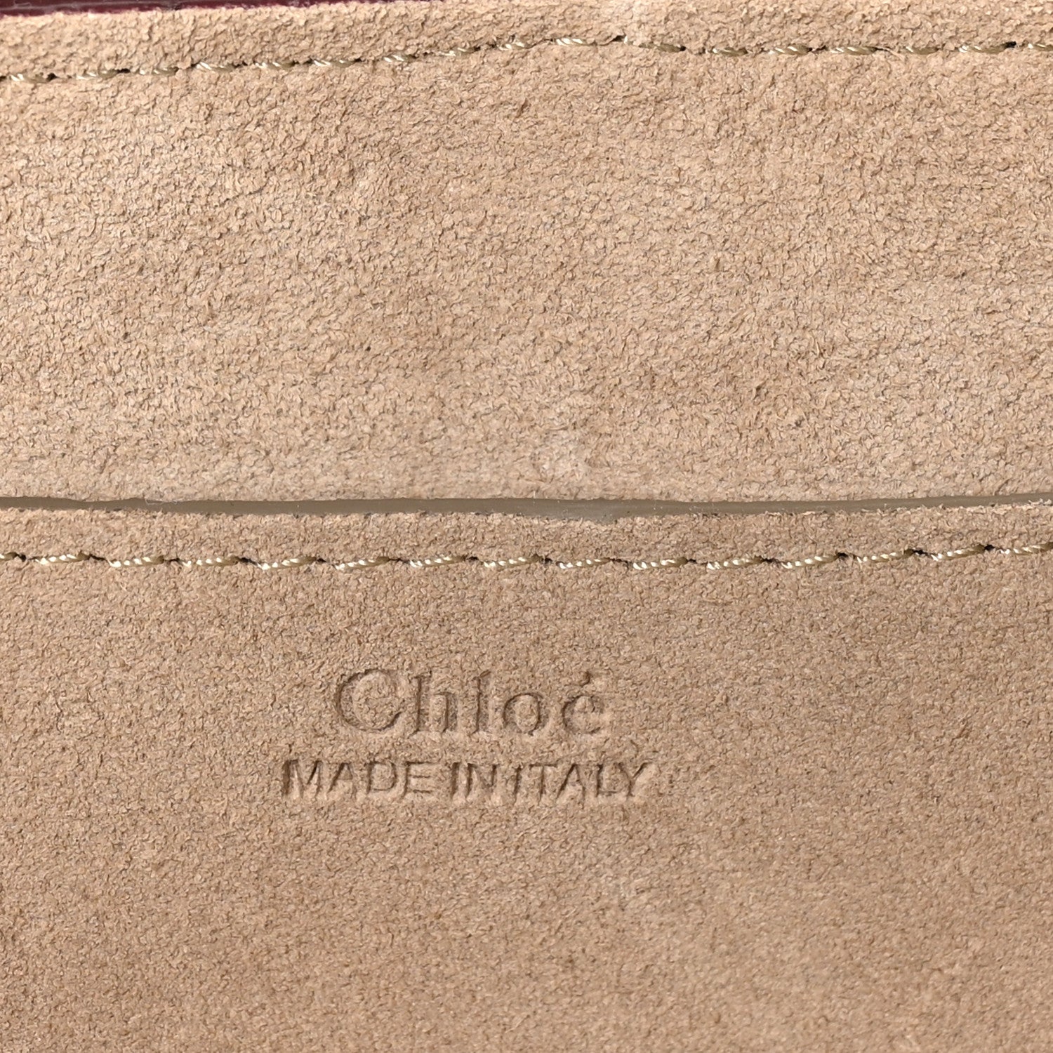 Chloe Calfskin Quilted Mini Drew Bijou Shoulder Bag Dahlia Red 6 of 9