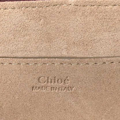 Chloe Calfskin Quilted Mini Drew Bijou Shoulder Bag Dahlia Red 6 of 9
