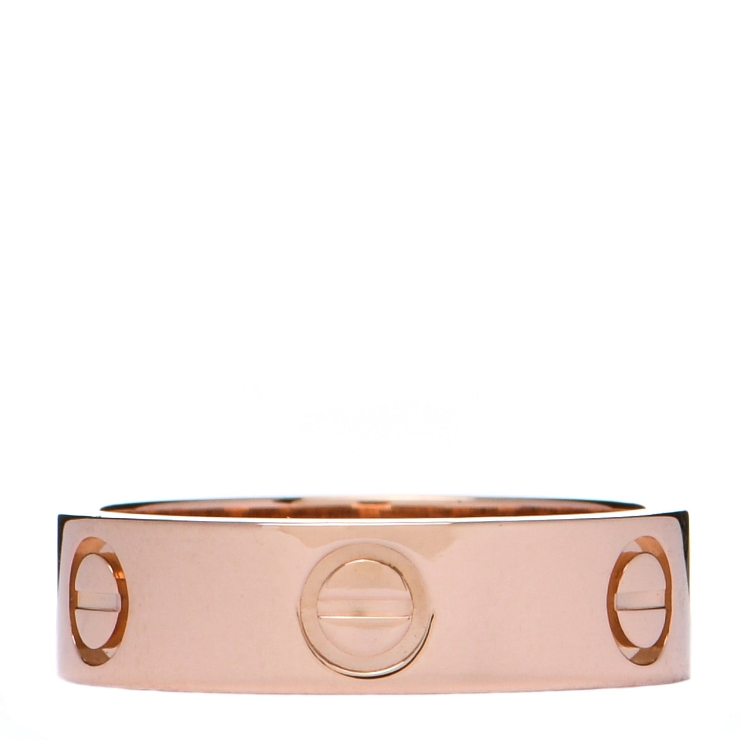 18K Pink Gold 5.5mm LOVE Ring 54 7