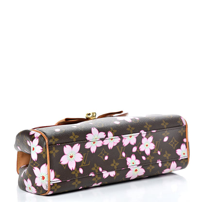 Louis Vuitton Monogram Cherry Blossom Sac Retro Bag Brown 3 of 17