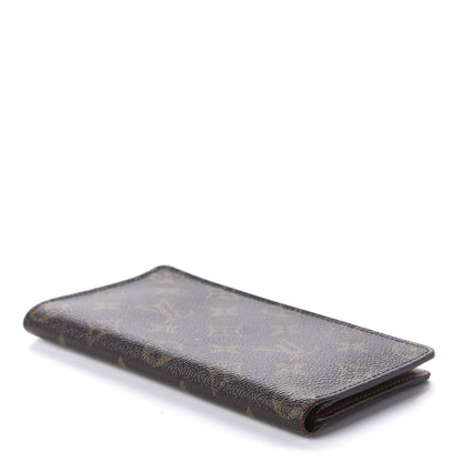Louis Vuitton Monogram Porte Valeurs Checkbook Wallet 4 of 11