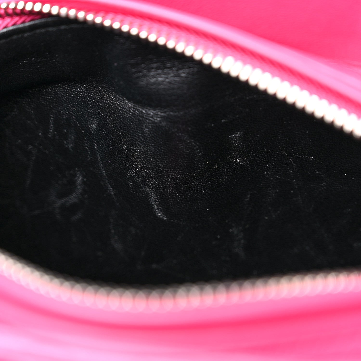 Christian Dior Lambskin Cannage Medium Tri-Color Lady Dior Fuchsia Anemone Black 13 of 16