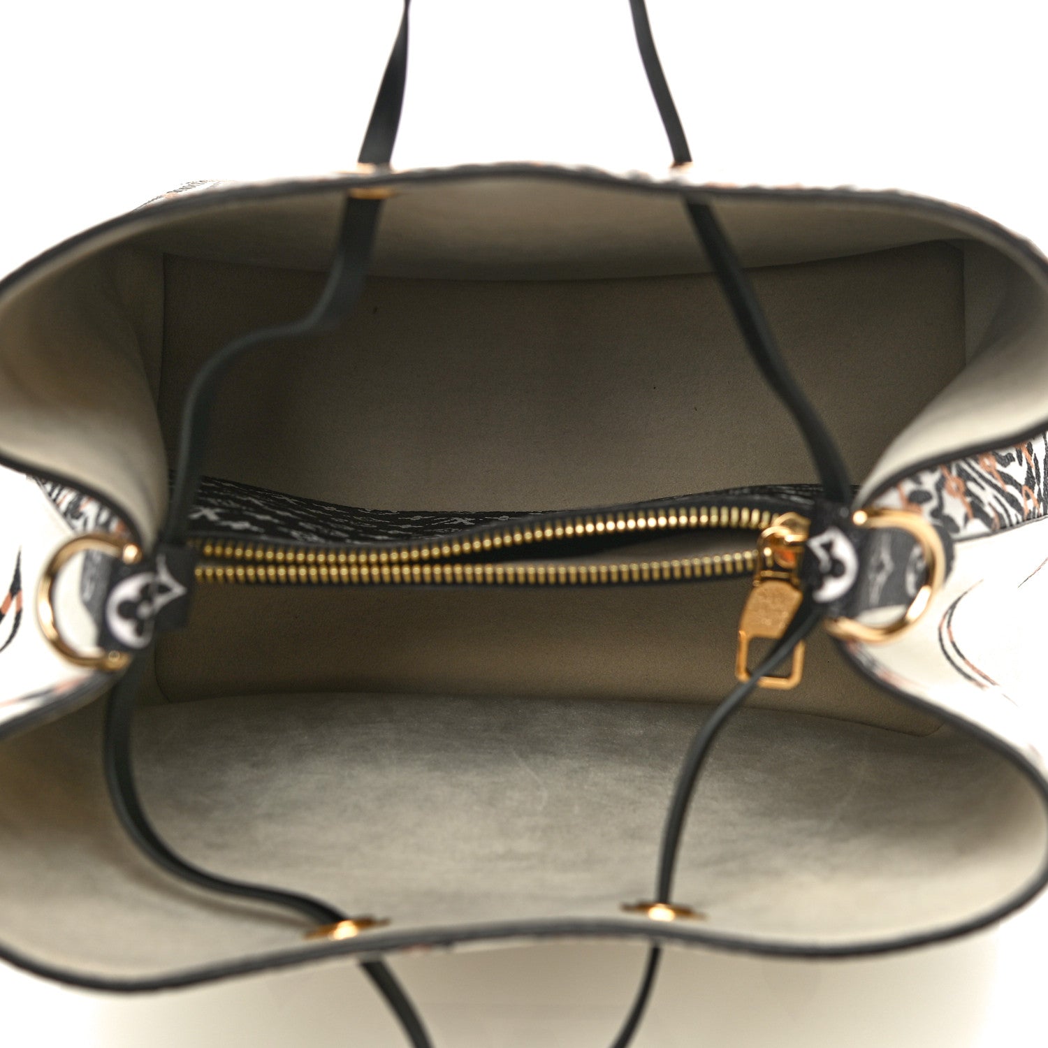 Louis Vuitton Monogram Giant Jungle NéoNoé Ivory 5 of 10