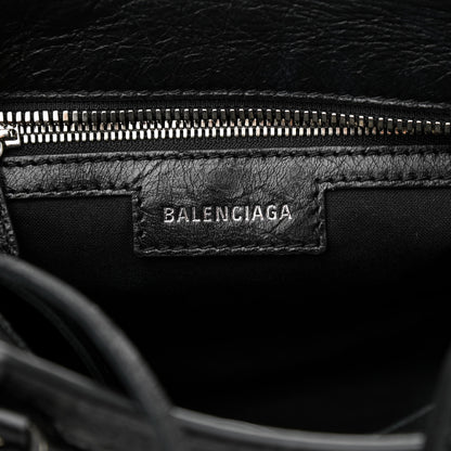 Balenciaga Agneau Arena Neo Cagole Handbag XS Black 6 of 9