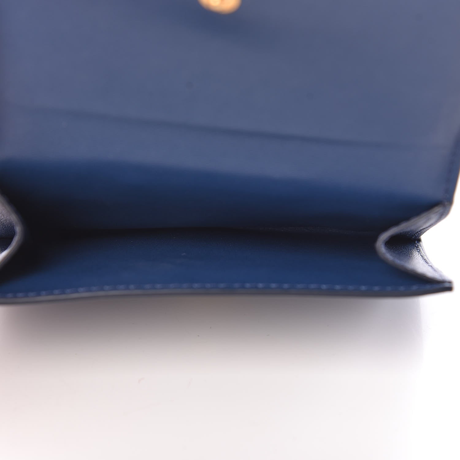 Prada Vitello Move Bow Compact Wallet Bleuette 5 of 9