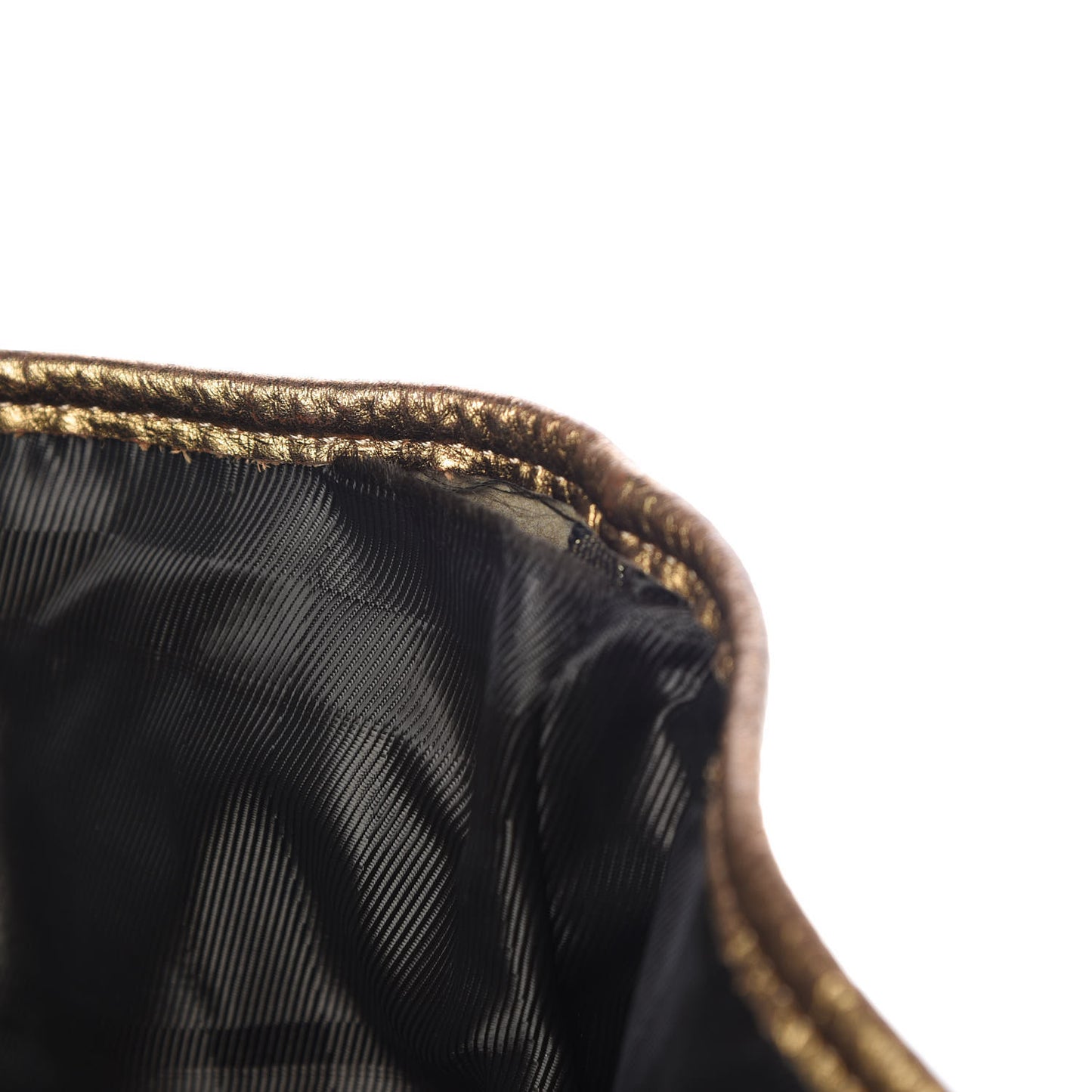 Shimmer Check Byron Tote Gold