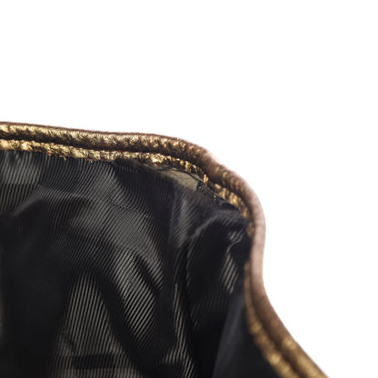 Burberry Shimmer Check Byron Tote Gold 7 of 13