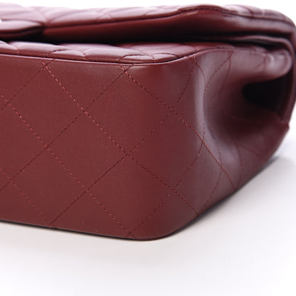 Chanel Lambskin Quilted Jumbo Double Flap Burgundy 11 of 13