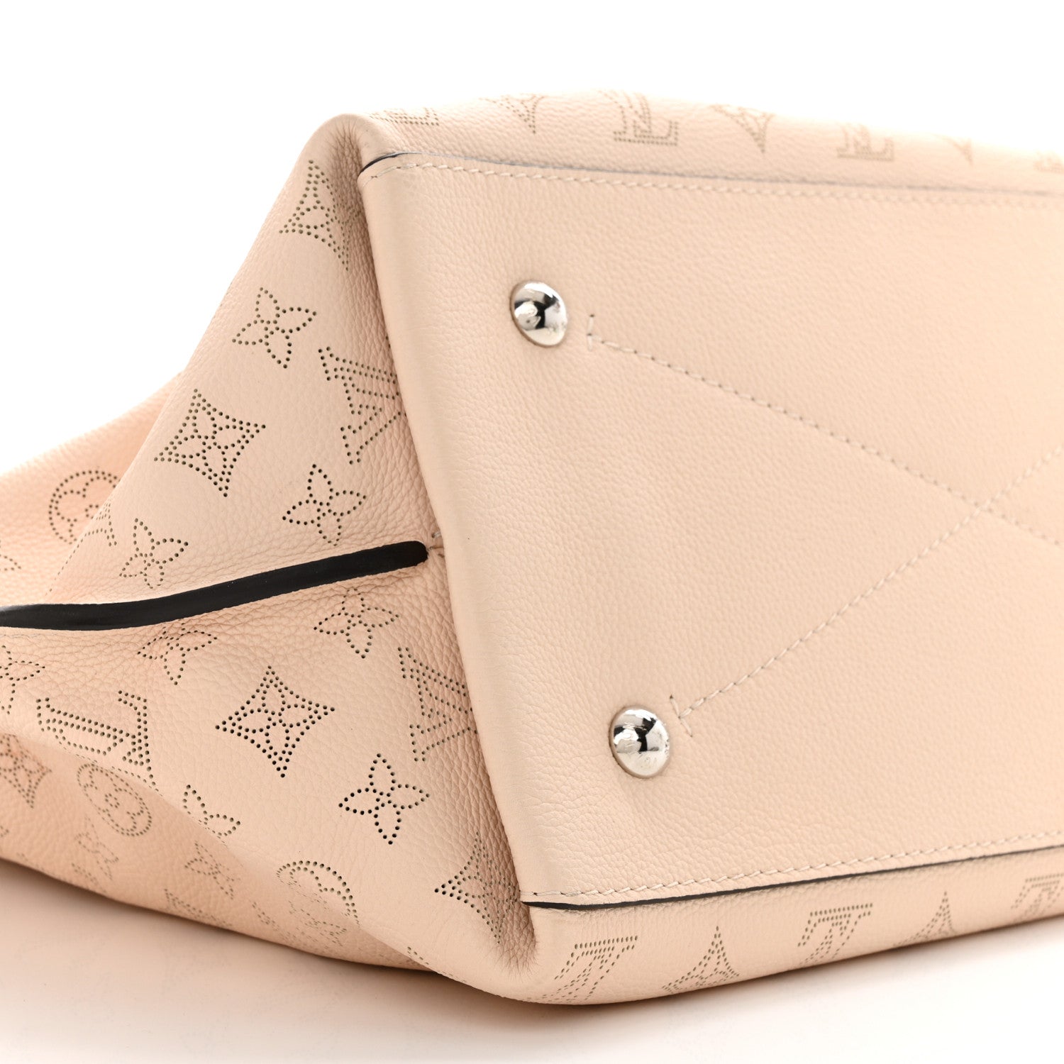 Louis Vuitton Mahina Carmel Hobo Creme 8 of 9