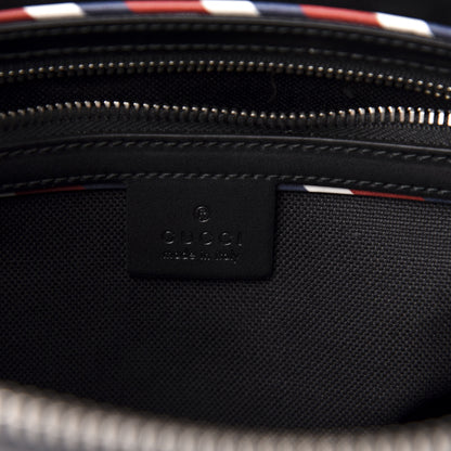 Gucci GG Supreme Monogram Night Courrier Flat Messenger Bag Black Multicolor 7 of 12