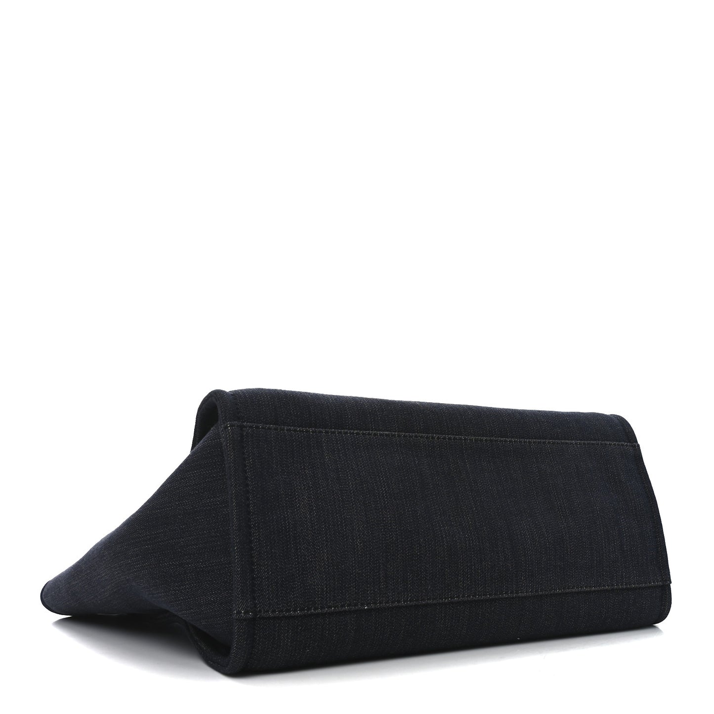 Denim Large Deauville Tote Dark Blue