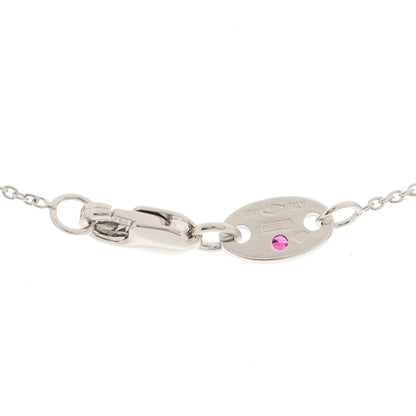 Roberto Coin 18K White Gold Diamond Petite Venetian Princess Flower Pendant Necklace 6 of 6