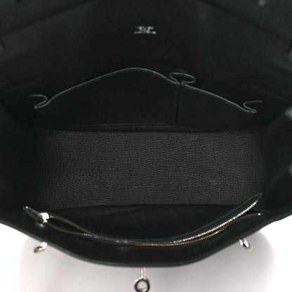 Hermes Taurillon Clemence Jypsiere 28 Black 5 of 10