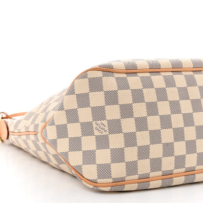 Louis Vuitton Damier Azur Delightful MM Pink 9 of 13