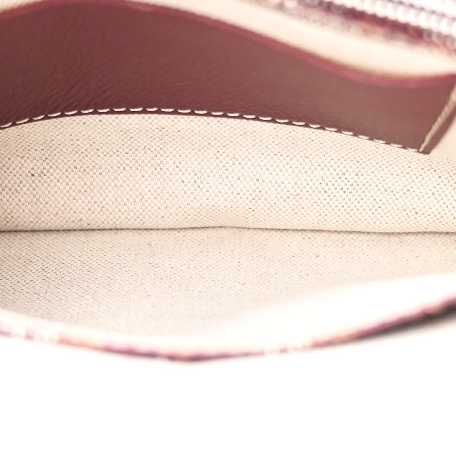 Goyard Goyardine Plumet Wallet Clutch Burgundy 6 of 10