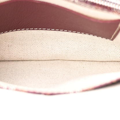 Goyard Goyardine Plumet Wallet Clutch Burgundy 6 of 10