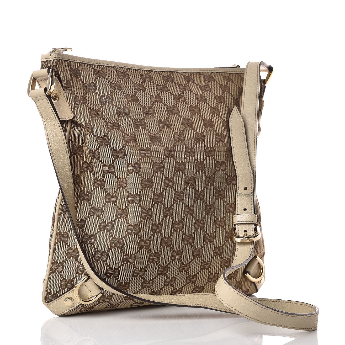 Monogram Abbey Messenger Bag Off White
