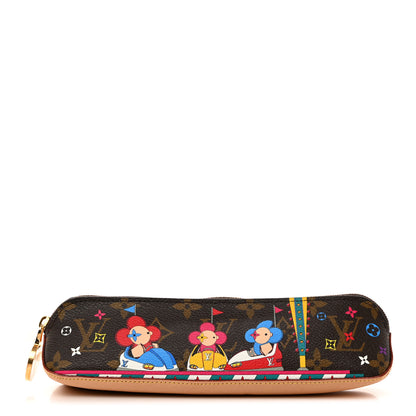 Louis Vuitton Monogram 2020 Christmas Animation Elizabeth Pencil Pouch Coquelicot 1 of 7