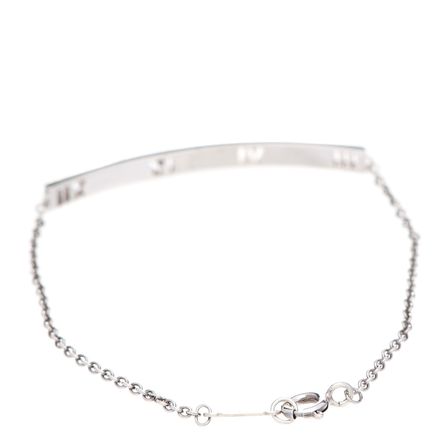 Sterling Silver Atlas Bar Pierced Bracelet