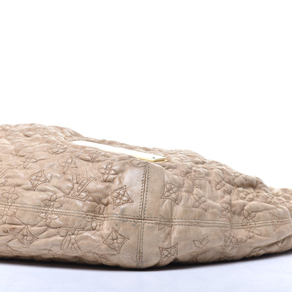 Louis Vuitton Lambskin Olympe Nimbus GM Ecru 8 of 8