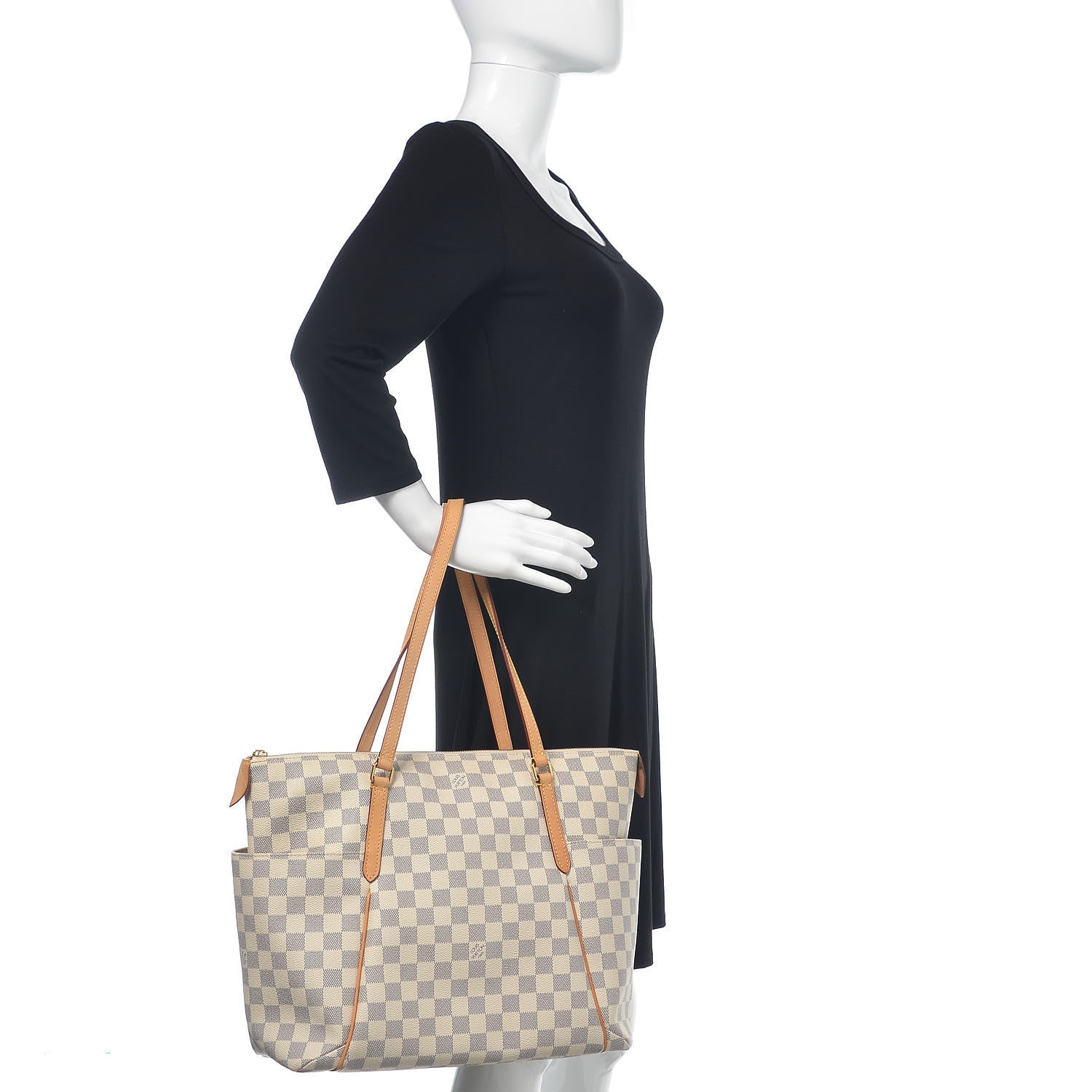 Louis Vuitton Damier Azur Totally MM 2 of 16