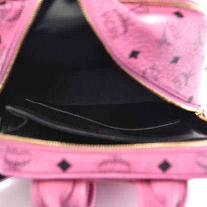 MCM Visetos Small Duke Backpack Pink 5 of 7