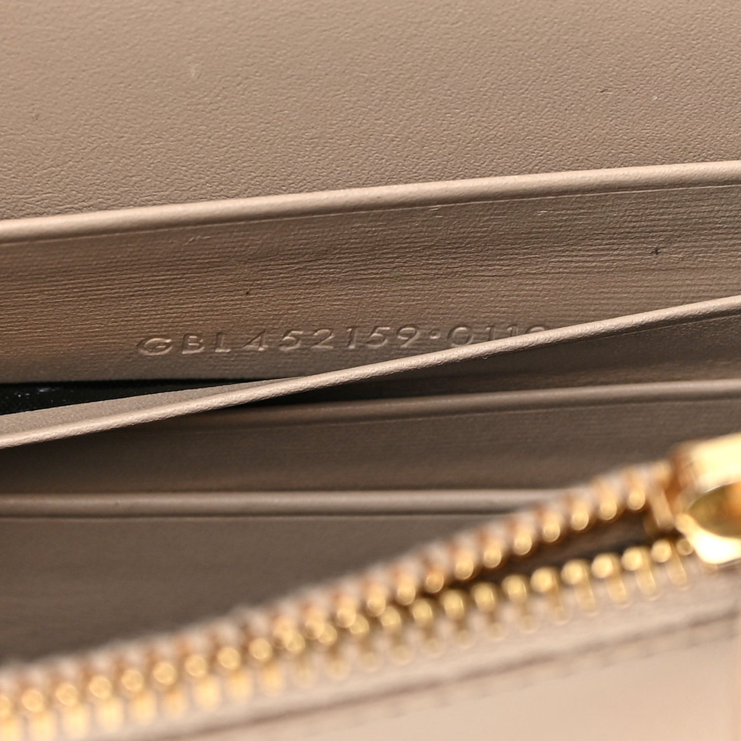 Smooth Calfskin Classic Monogram Kate Tassel Chain Wallet