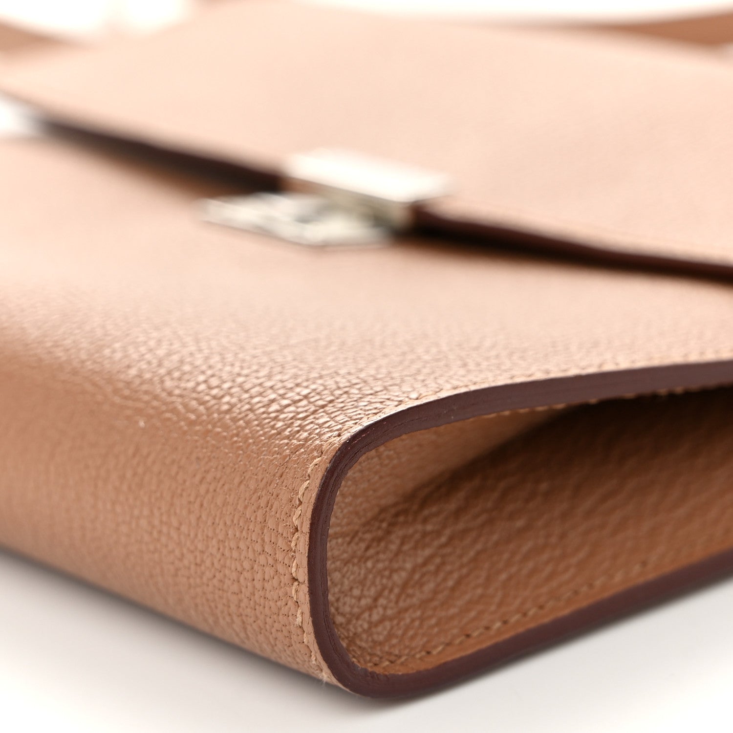 Hermes Chevre Chamkila Clic 16 Wallet Quebracho 10 of 11