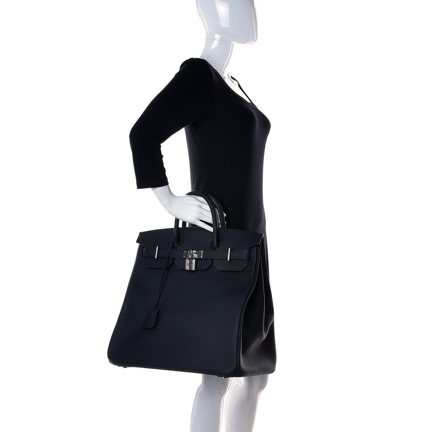 Hermes Togo HAC Birkin 40 Black 2 of 11