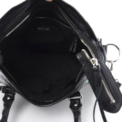 Balenciaga Agneau Arena Car Tag Classic Silver Hardware S City Black TBC 6 of 12
