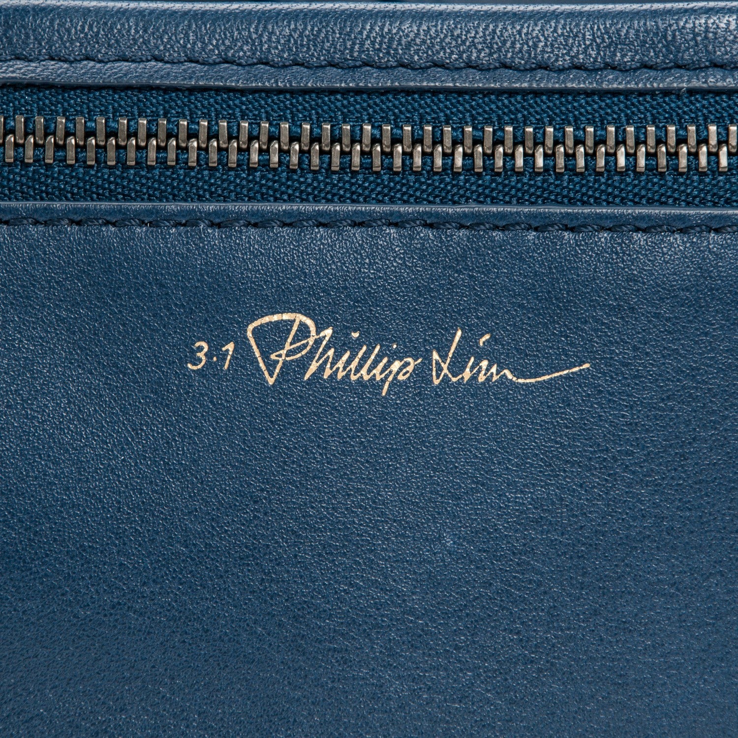3.1 Phillip Lim 3.1 Smooth Calfskin Large Soleil Bucket Bag Midnight Blue 7 of 8