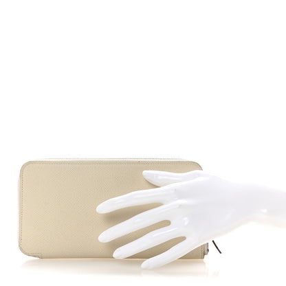 Hermes Epsom Silk'In Wallet Craie 2 of 7