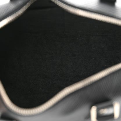 Louis Vuitton Epi Speedy Bandouliere 25 Black 5 of 11