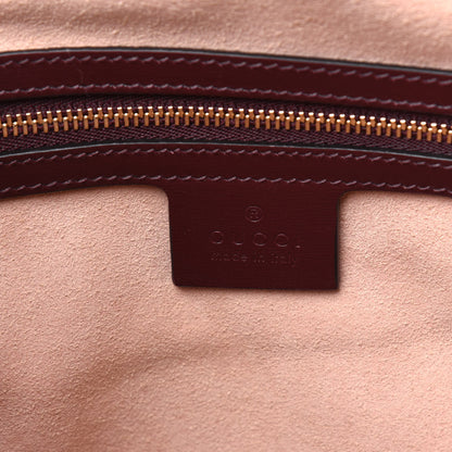 Gucci GG Monogram Calfskin Medium Arli Shoulder Bag Sahara Rubino Chardonnay 6 of 14