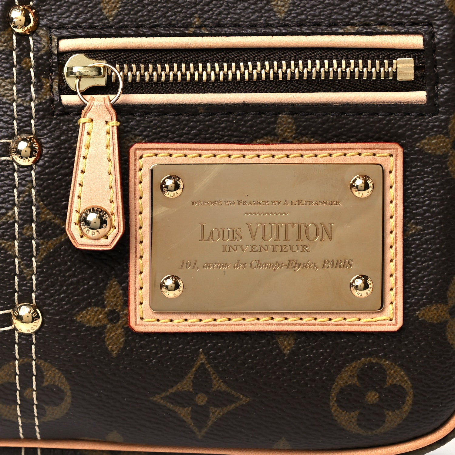 Louis Vuitton Monogram Riveting Pochette Accessories 8 of 11
