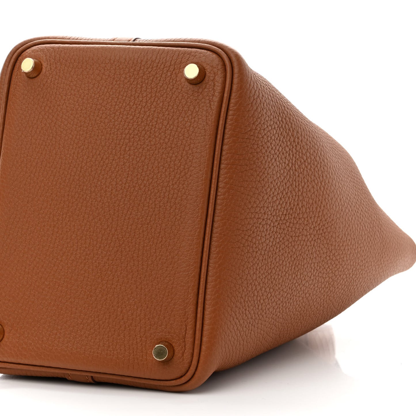 Taurillon Clemence Matte Alligator Picotin Lock Touch 18 PM Gold