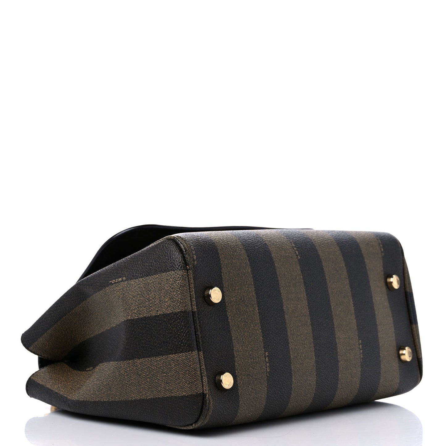 Pequin Spalmati Vitello Flamingo Shoulder Bag Tobacco Blue Neon