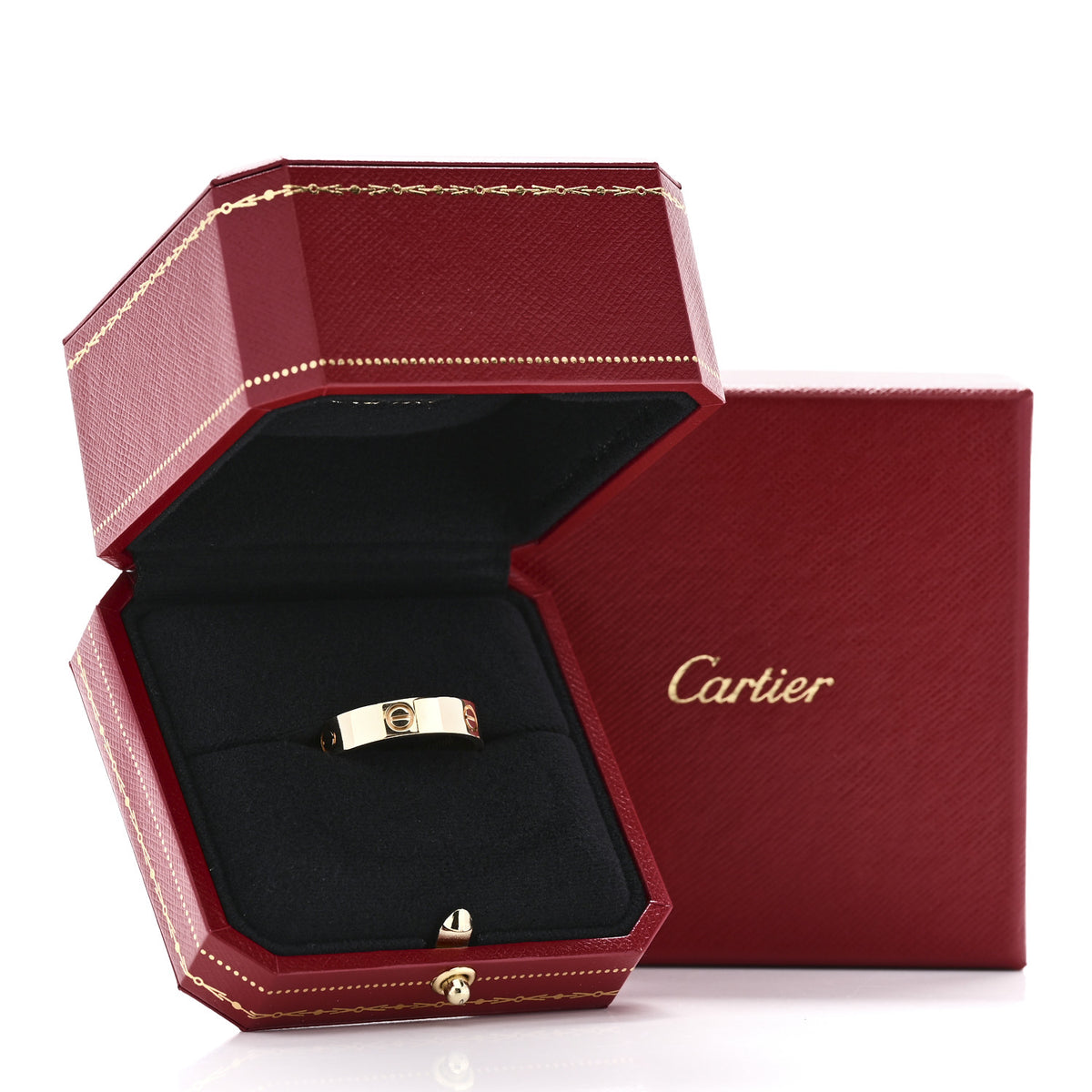 Cartier 18K Yellow Gold 5.5mm LOVE Ring 68 12.25 5 of 5
