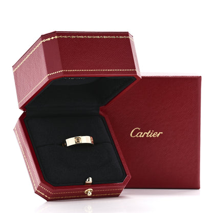 Cartier 18K Yellow Gold 5.5mm LOVE Ring 68 12.25 5 of 5