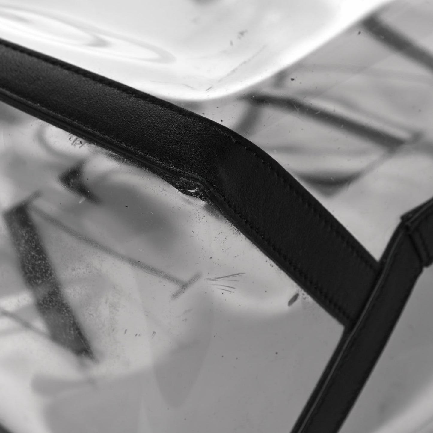 Plexy VLTN Shopping Bag Transparent