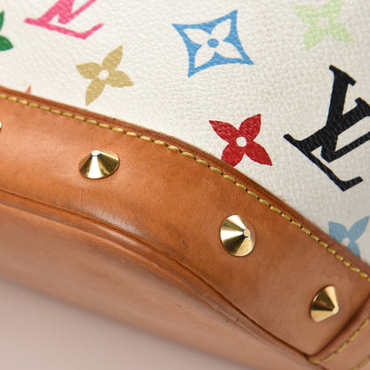 Louis Vuitton Monogram Multicolor Alma White 10 of 14