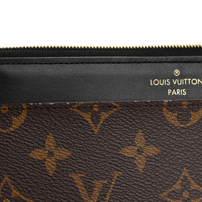 Louis Vuitton Monogram Slim Purse Black 7 of 10