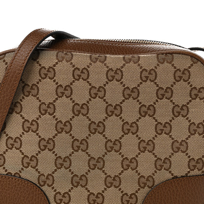 Gucci Monogram Mini Bree Messenger Bag Beige Tabacco 7 of 10