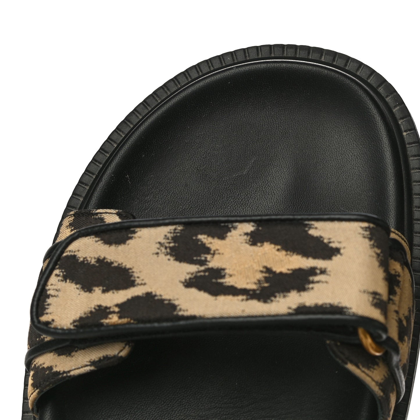 Technical Fabric Mizza Print DiorAct Sandals 41 Beige Multicolor