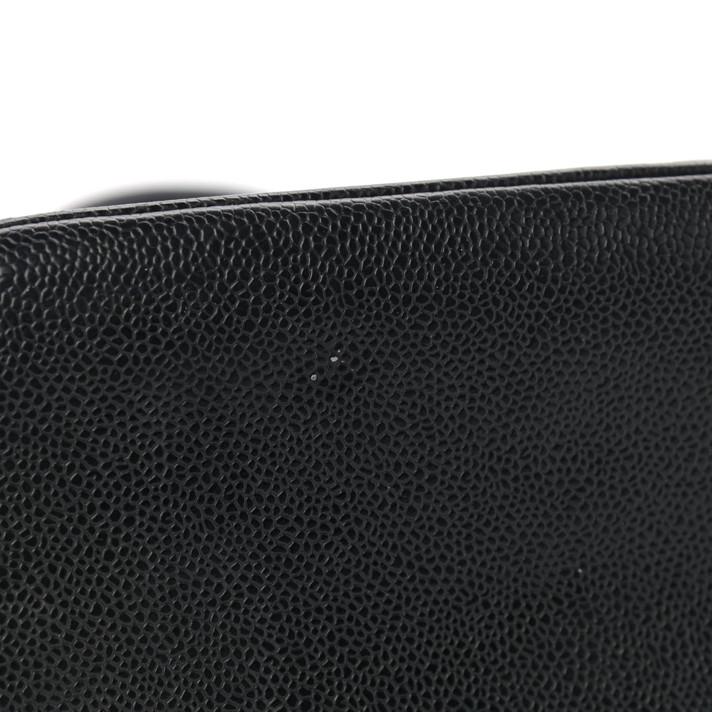 Caviar Quilted Medallion Tote Black