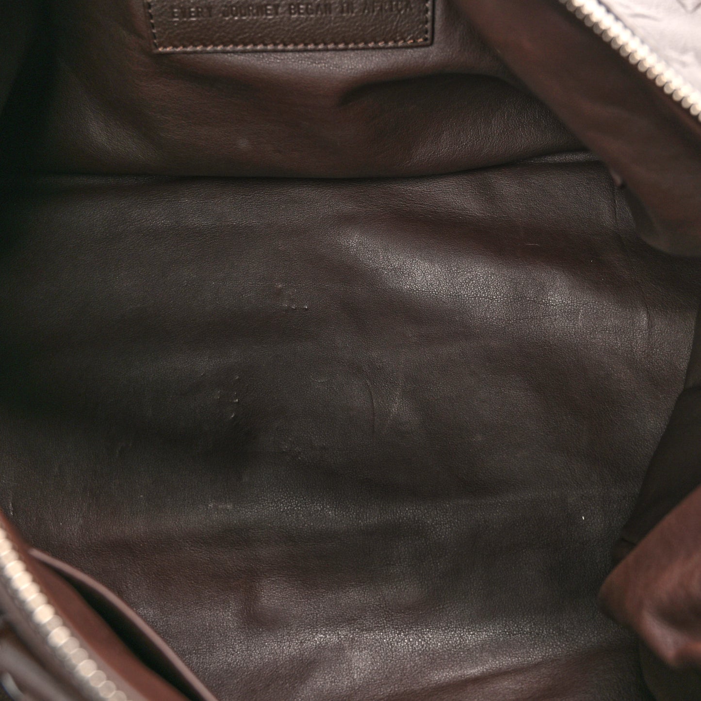 x EDUN Monogram Revelation Keepall 45 Bandouliere Brown