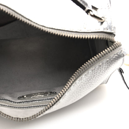 Fendi Cuoio Romano Lux Selleria Lei Boston Tote Argento 5 of 9