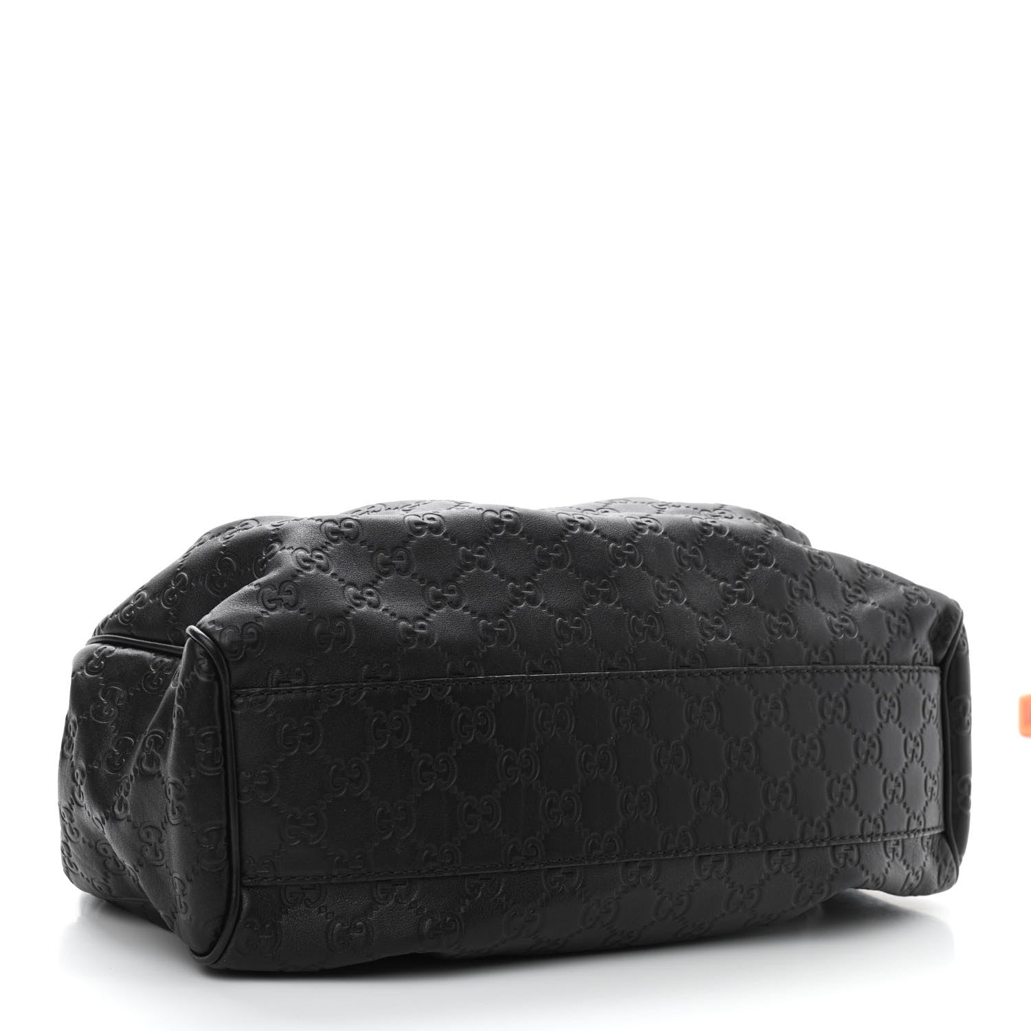 Gucci Guccissima Medium Sukey Tote Black 4 of 10