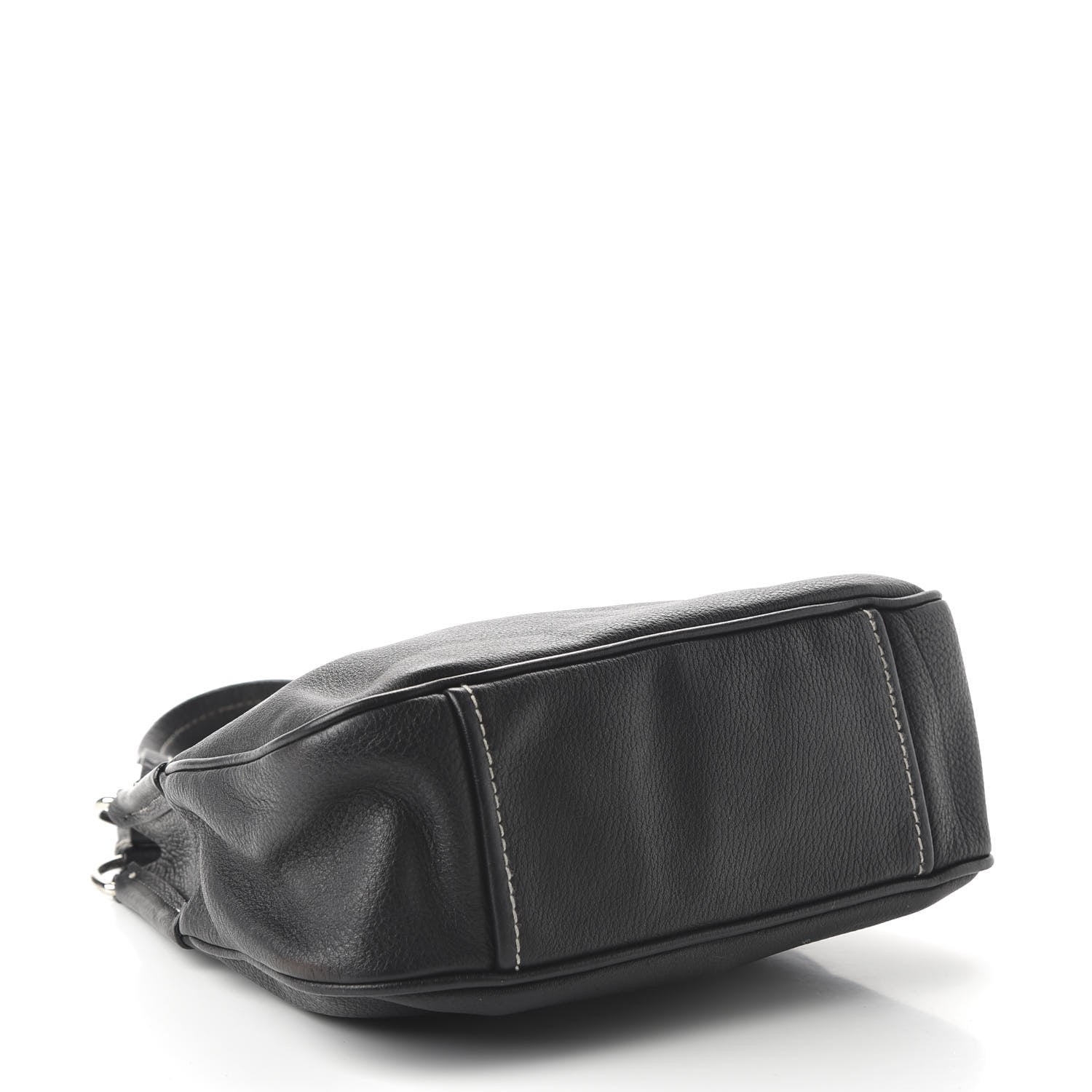 Prada Vitello Daino Shoulder Bag Black 4 of 9