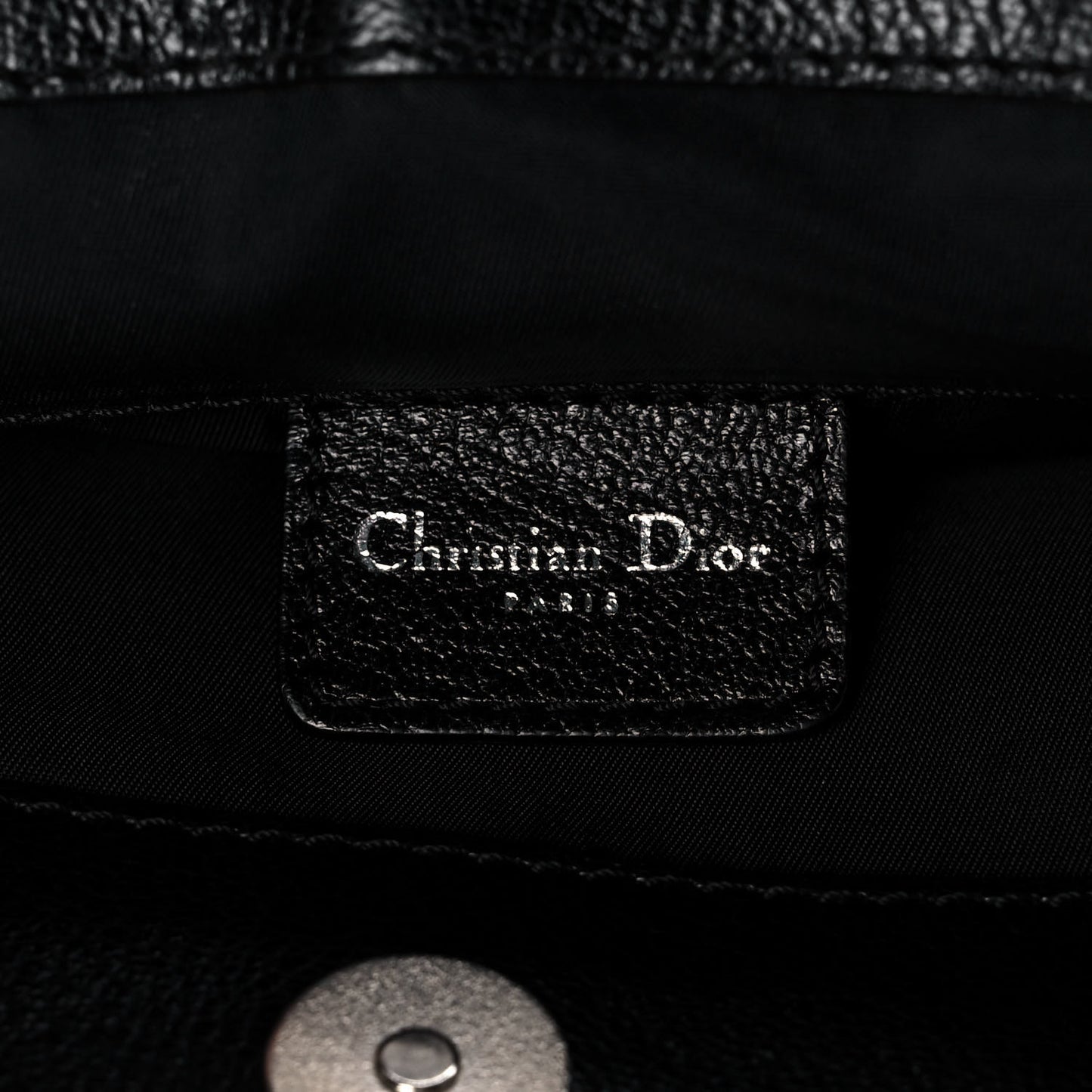 Monogram Vintage Flowers Dome Bag Black